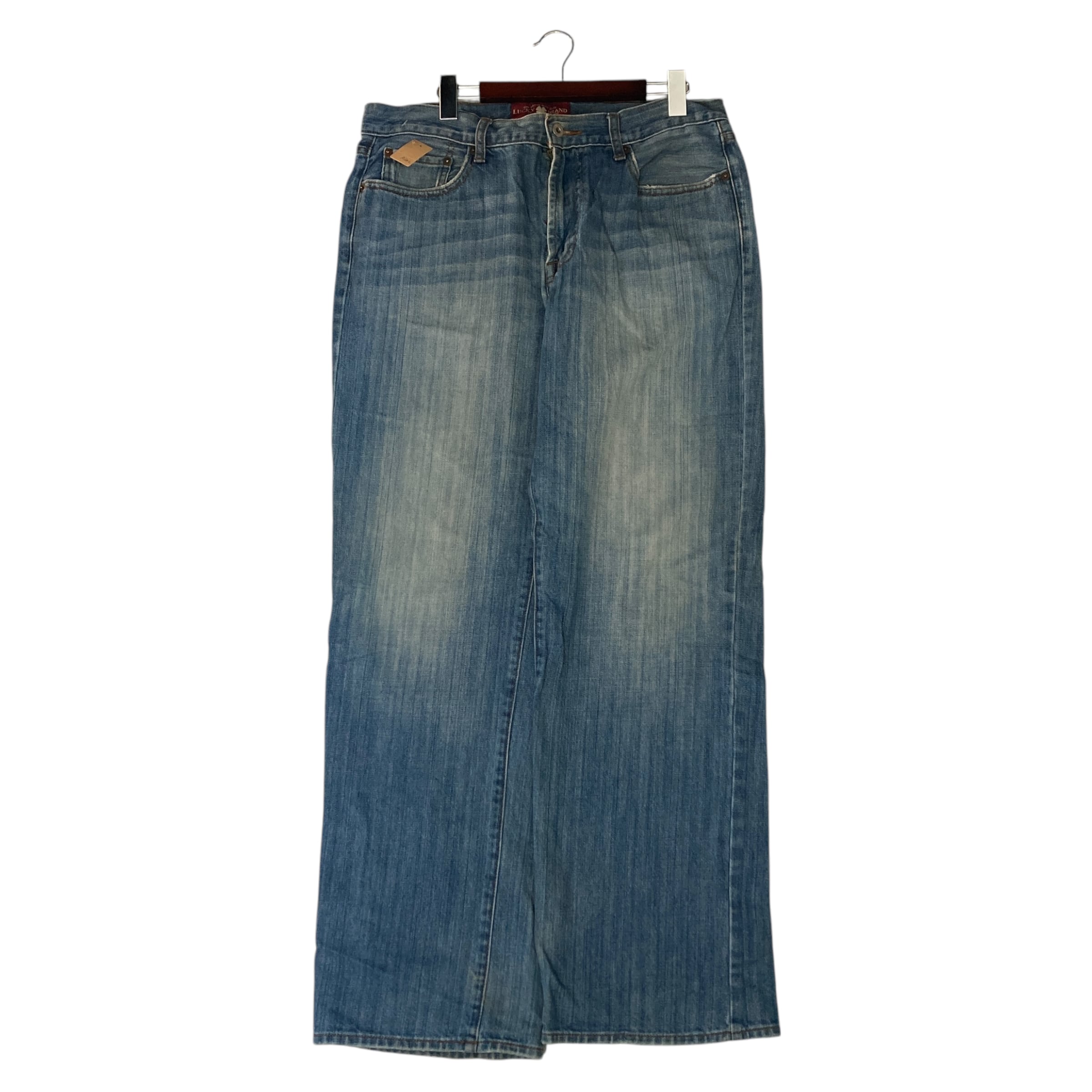 W34×L32】LUCKY BRAND デニムパンツ 革パッチ | 古着屋OLDGREEN W34×L32】LUCKY BRAND デニムパンツ 革パッチ | 古着屋OLDGREEN