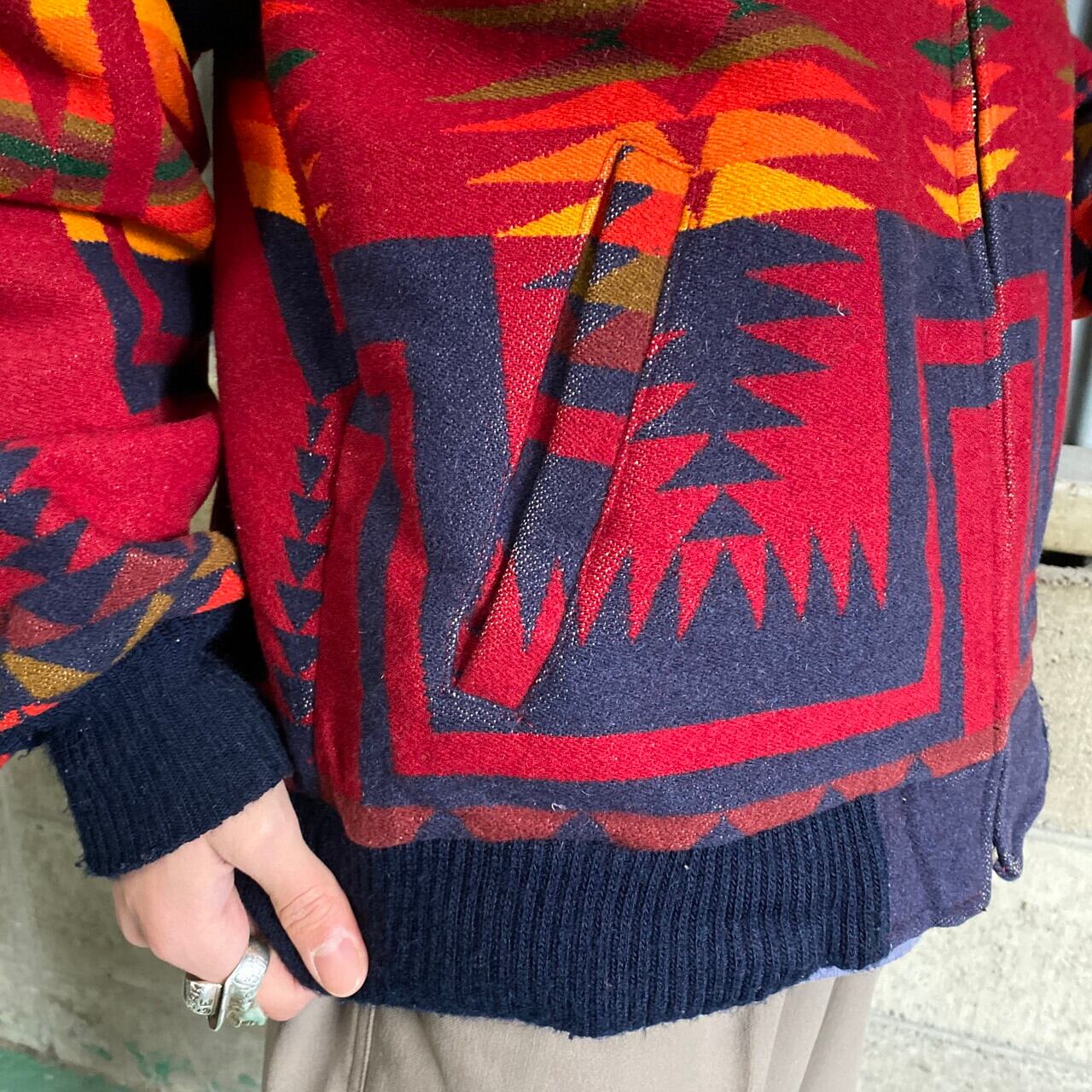 80年代 ビンテージ PENDLETON ペンドルトン ネイティブ柄 ウール