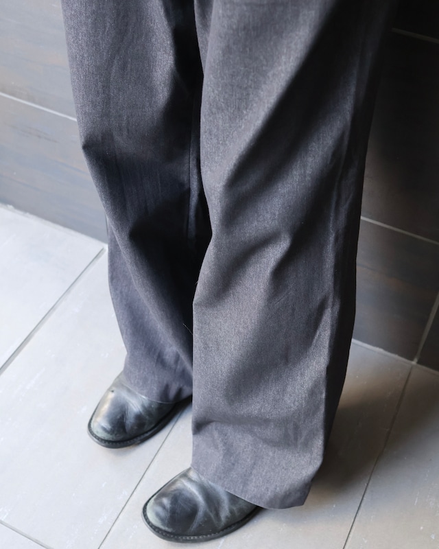 cotton wide slacks