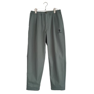 ONE TUCK STRETCH PANTS -SAGE GREEN-