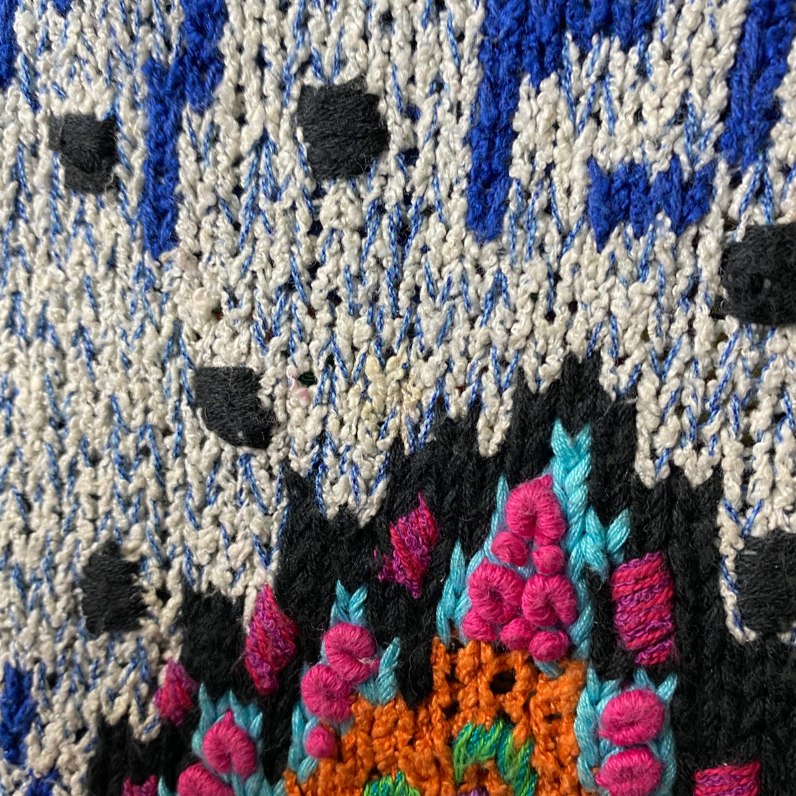 vintage FICCE “hand knit” sweater | NOIR ONLINE