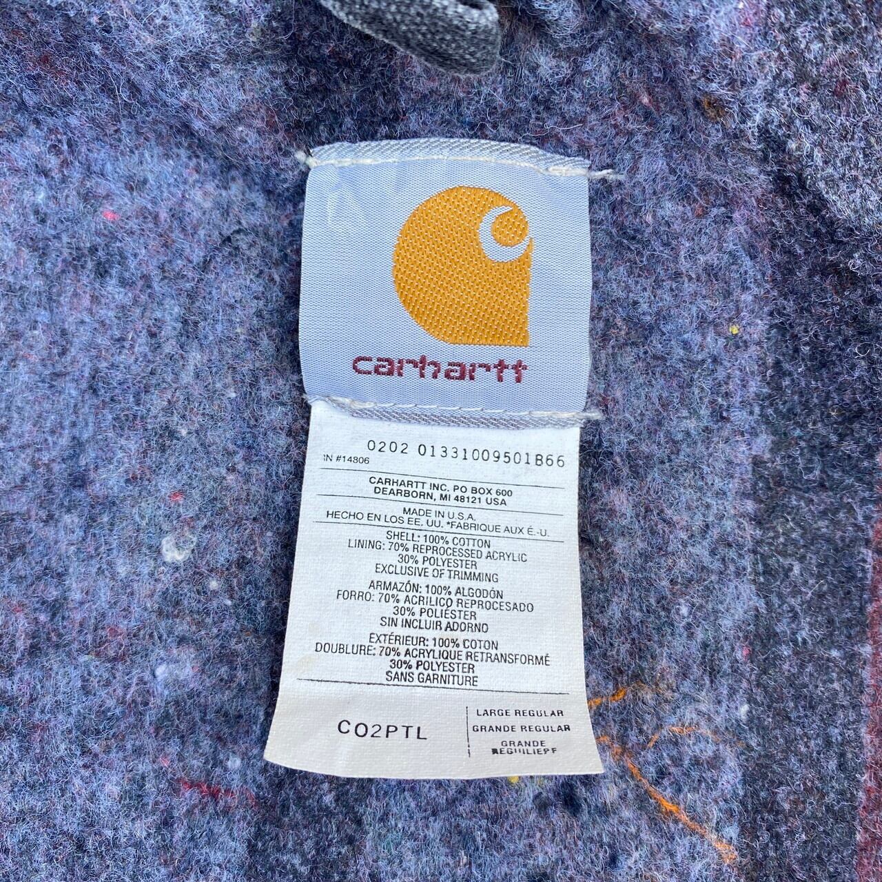 USA製 90年代 Carhartt カーハート ミシガンチョアコート ダック地