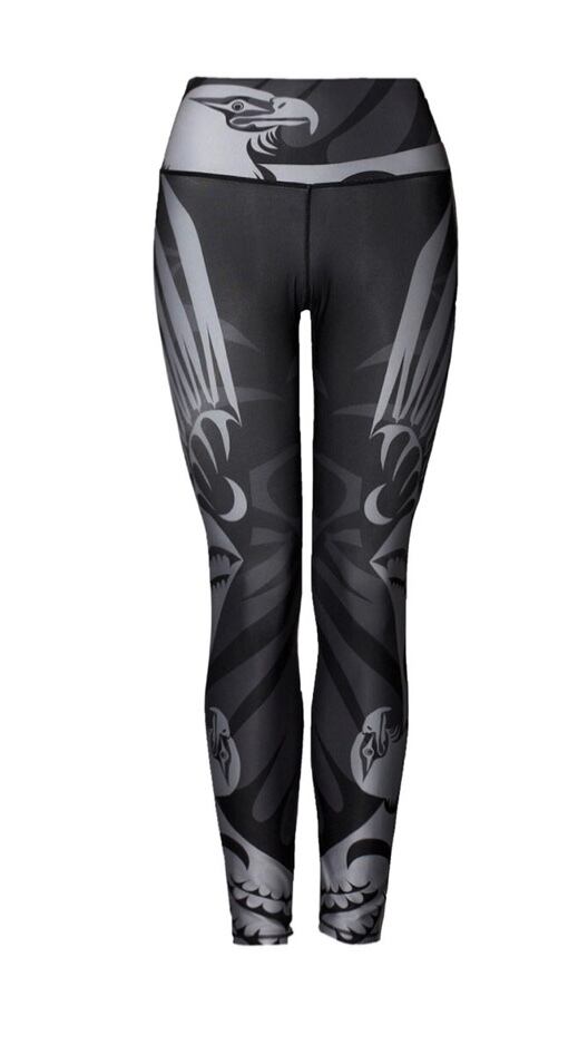 Bri Black & White Leggings | nominoujapan
