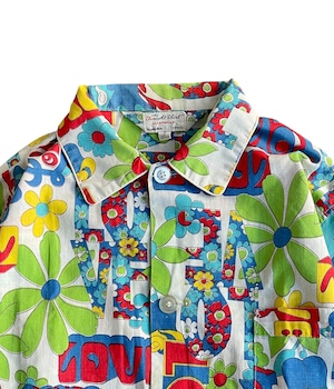 Vintage 60s sleeping shirt -The Tonight Shirt by WELDON-