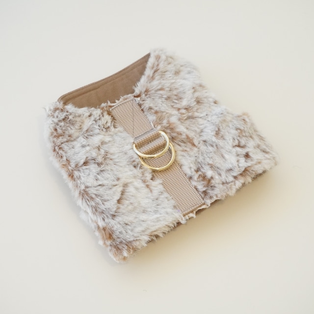 Wear Harness - Ivory Mix Fur