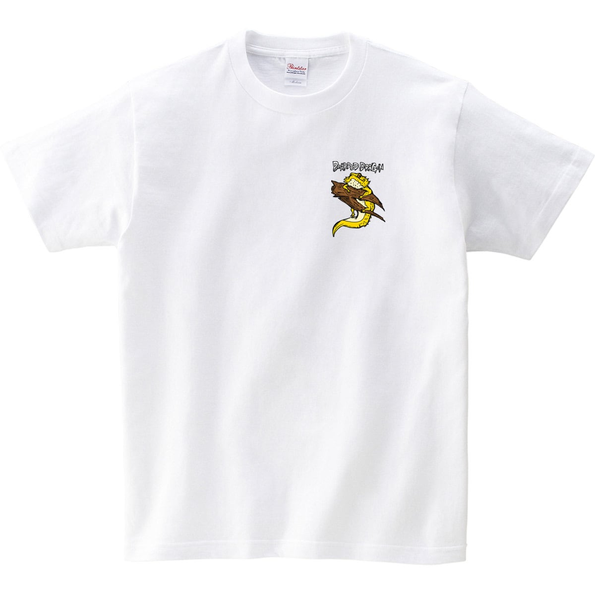 フトアゴヒゲトカゲ イラスト Tシャツ am71 検索）爬虫類 アニマル