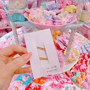 【F4】107-6ツインヘアクリップ