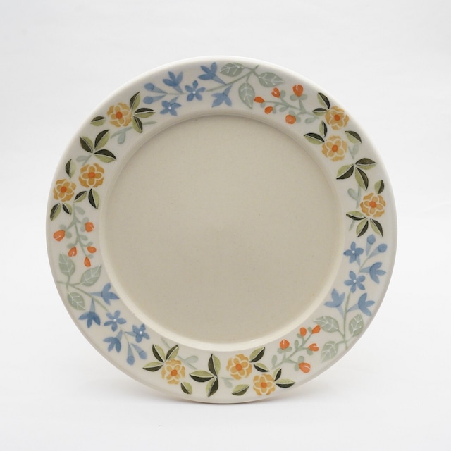 【文鳥舎】リム皿７寸　９-2