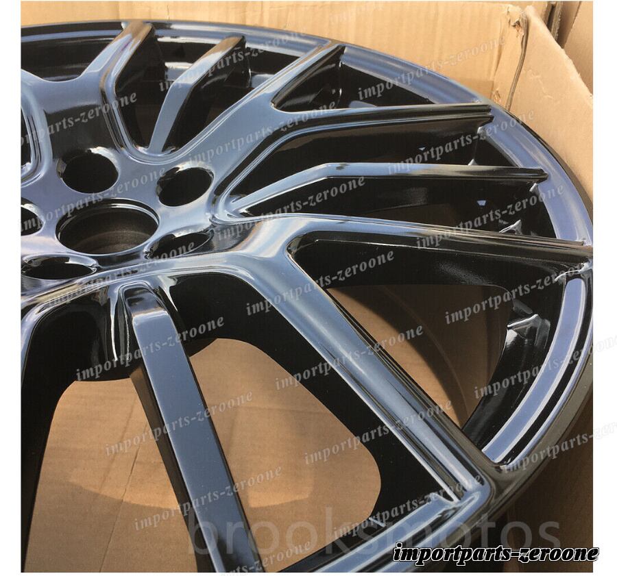 21インチ グロスブラック ホイール マセラティ ギブリ 21X8.5 21インチ グロスブラック ホイール マセラティ ギブリ 21X8.5