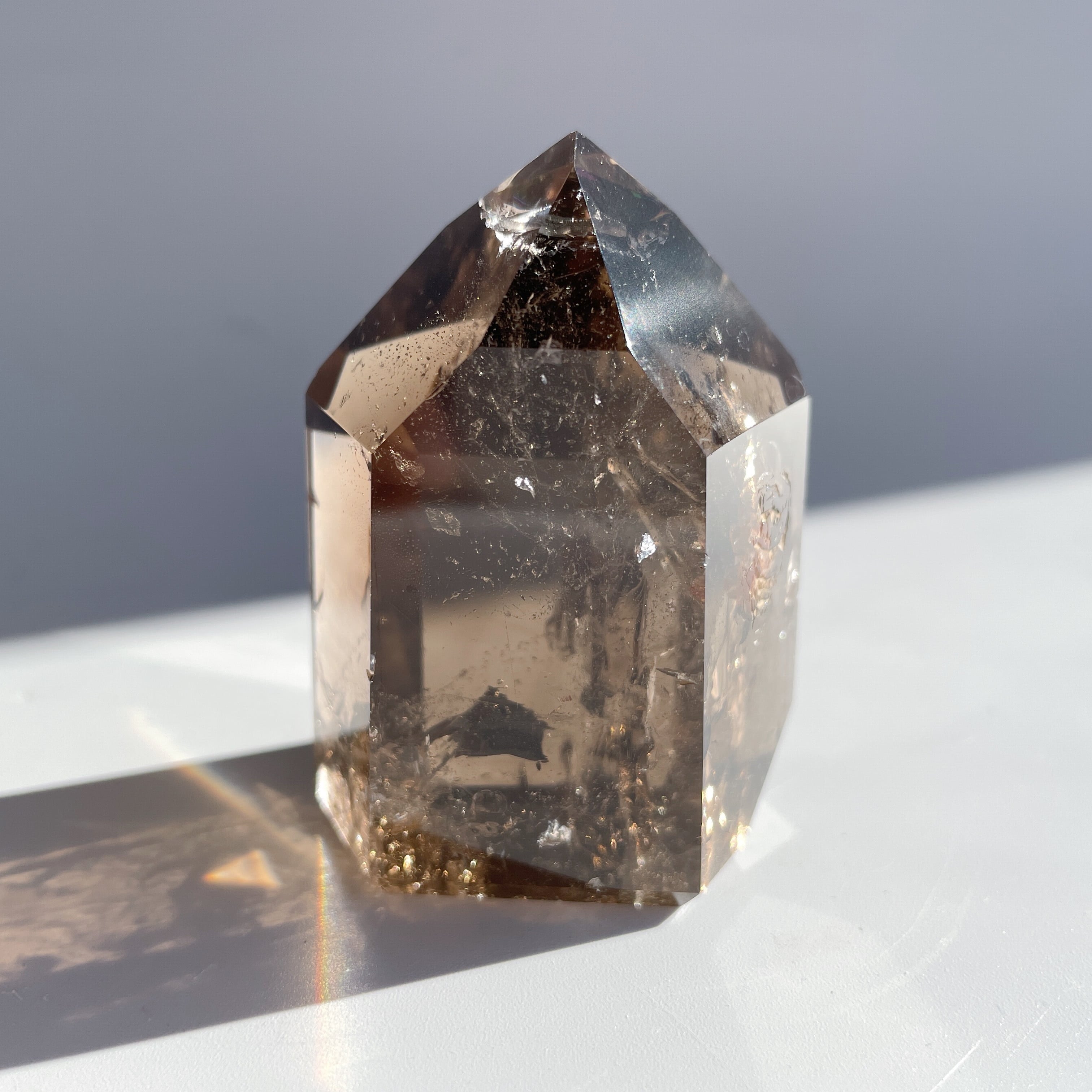 スモーキークォーツ タワー05◇Smoky quartz Tower◇天然石