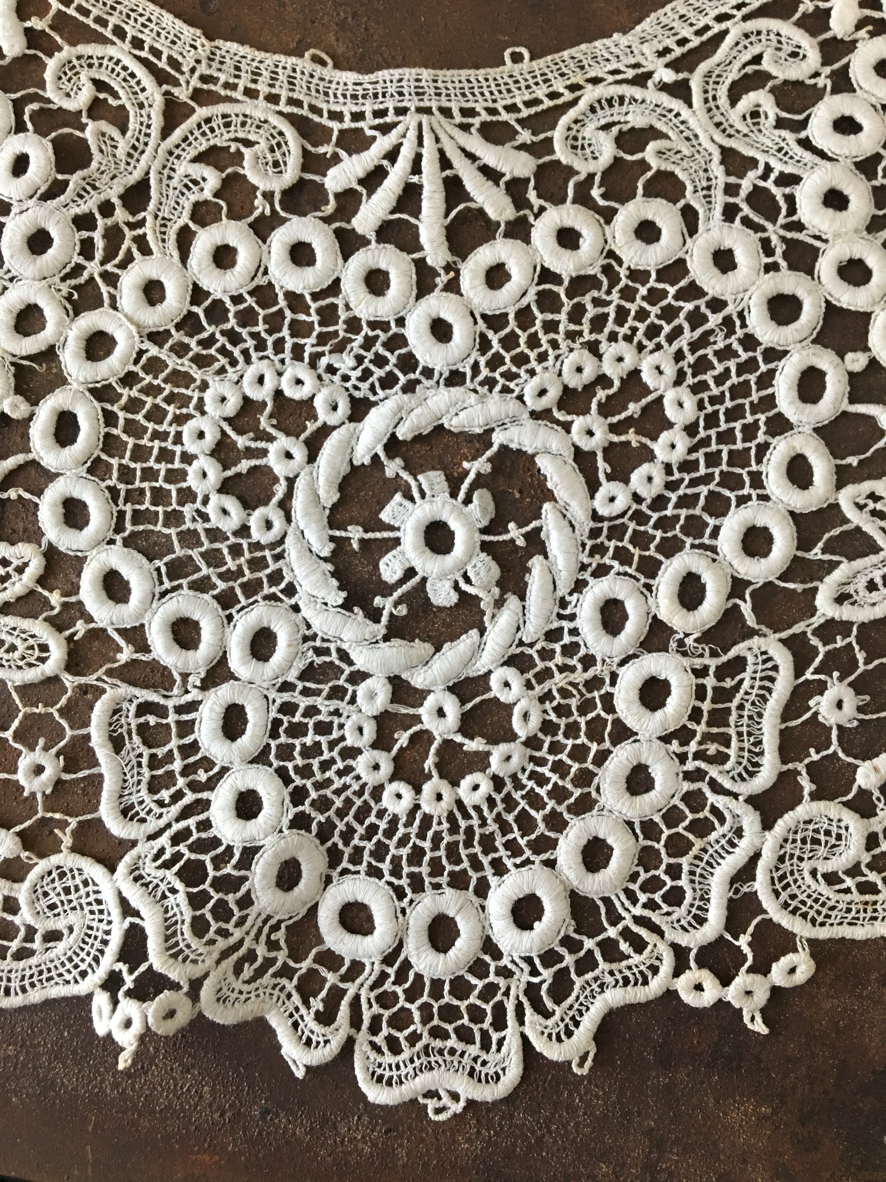 アンティーク ヴィンテージ レース カラーL | yama9-antiques