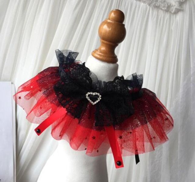 《予約》№210823 グラデーションチュールネックレス