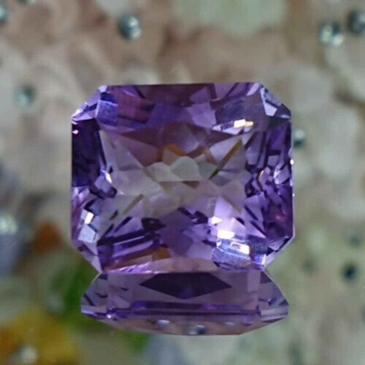 アメジスト 7.4ct 特殊カット【1081】 | KIRABOSHIgemstone キラボシ 