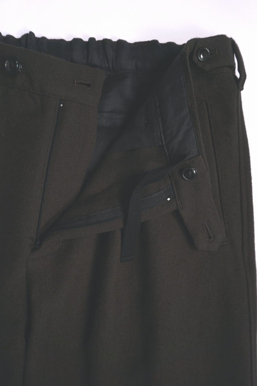 Virgin Wool Washed Twill Jacket
