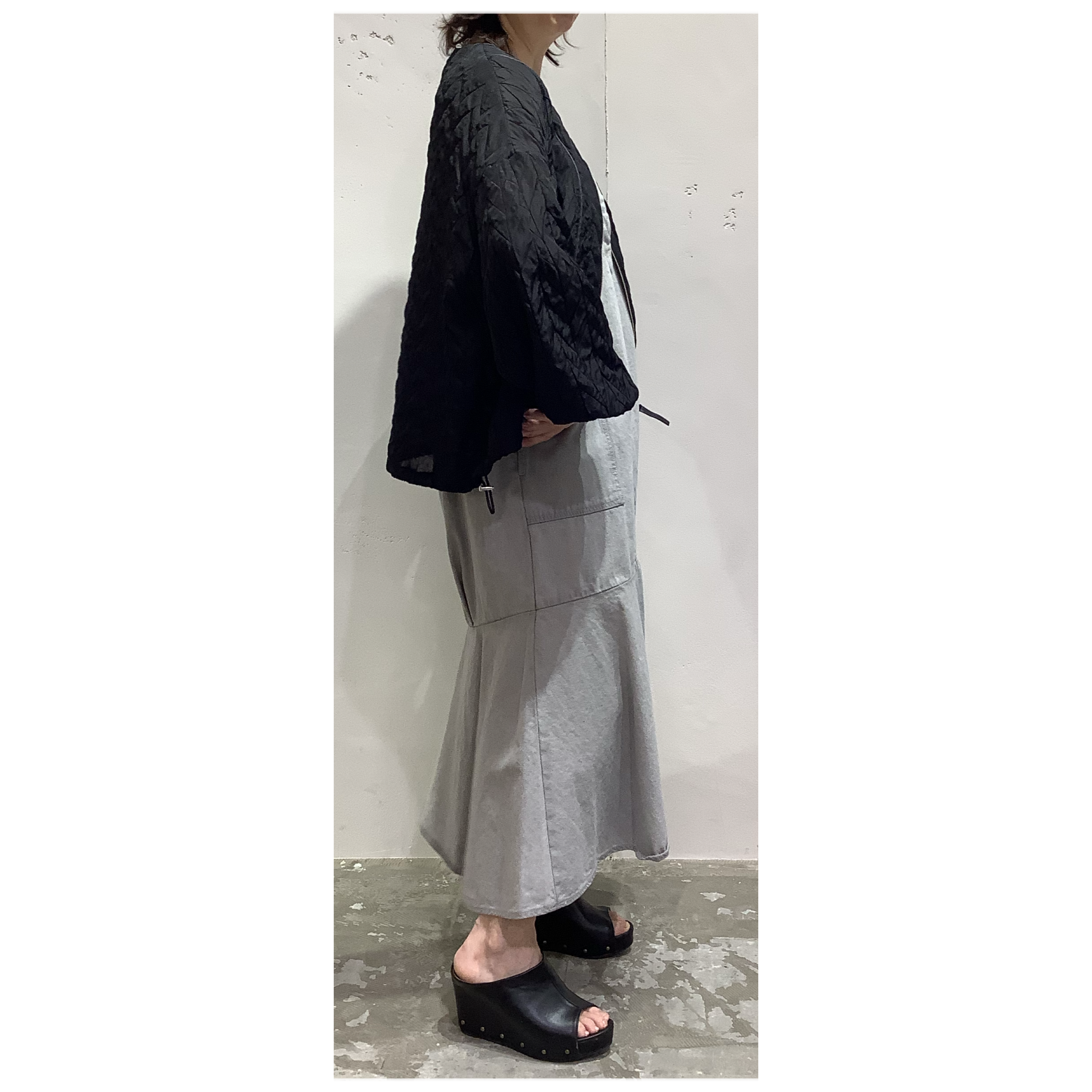 新品 未使用 Hwyl デニムマーメイドワンピース Www Clever Org Il