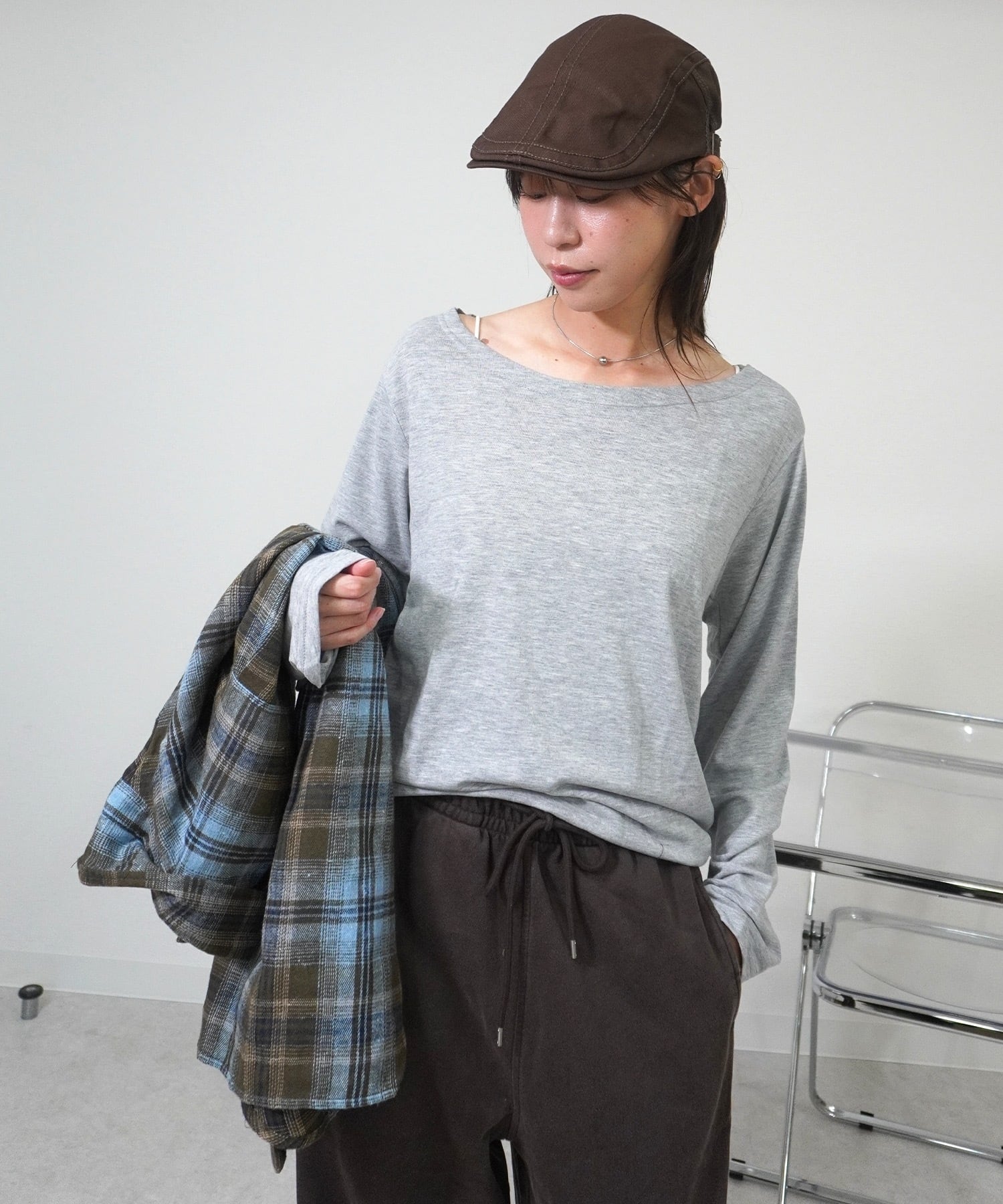 ボートネックロンT 5281056（0905） | gossara(ゴサラ)