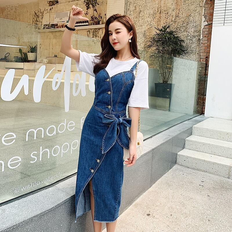 Lee デニム サロペットスカート ミモレ丈　マキシ丈M Lee デニム サロペットスカート ミモレ丈 マキシ丈M Lee デニム