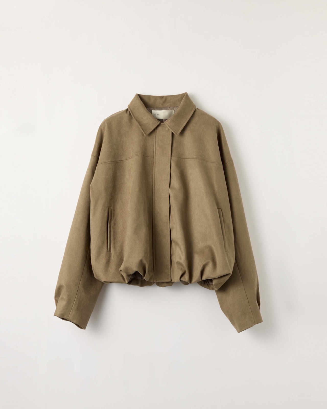 DU260719 Suede Volume Blouson【Outer Collection】