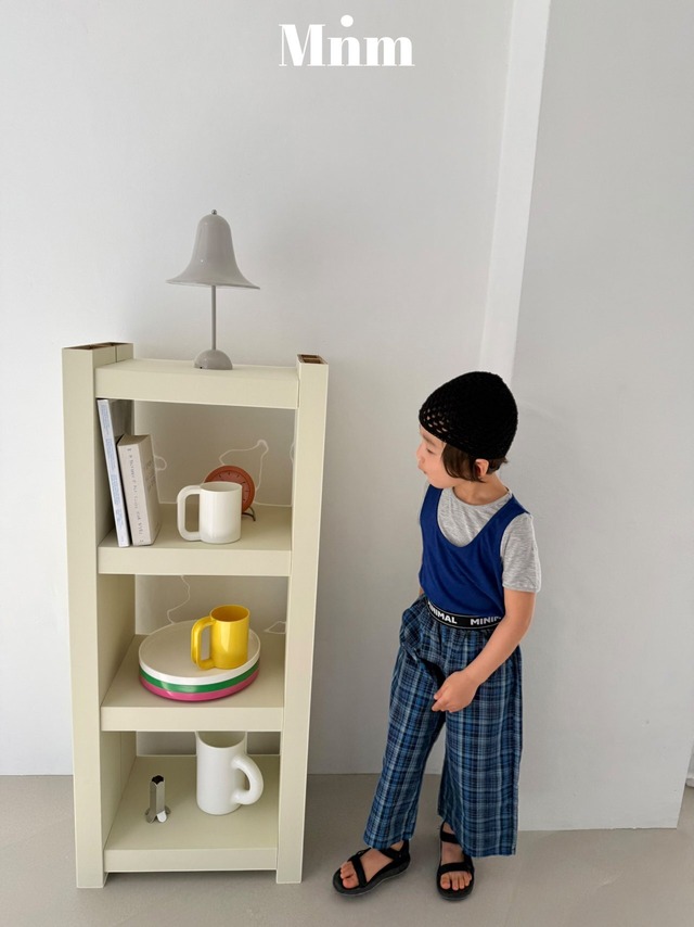 【予約商品】MINIMAL / Band check pants