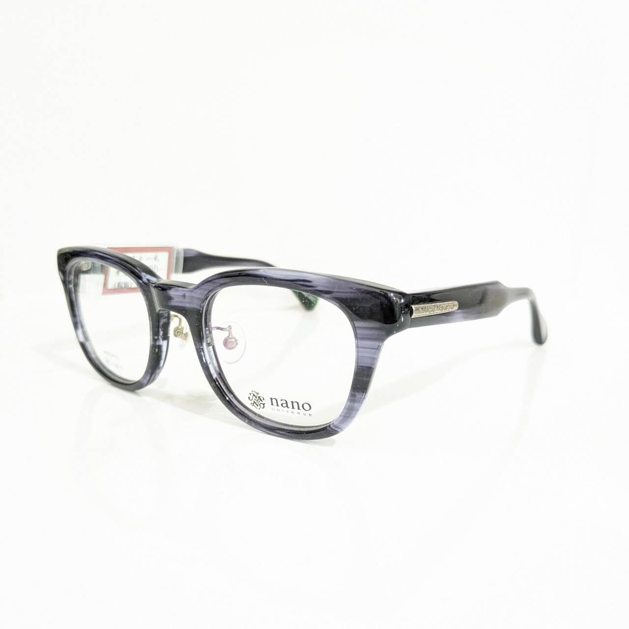 【nano universe】ボストンセルフレーム デミネイビー