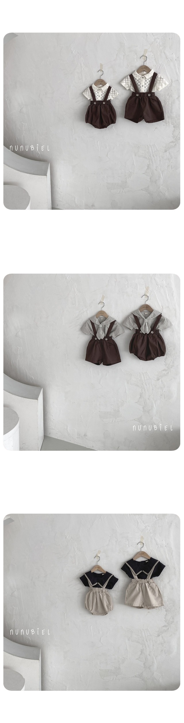 《予約》送料無料【nunubiel】cool suspender pants