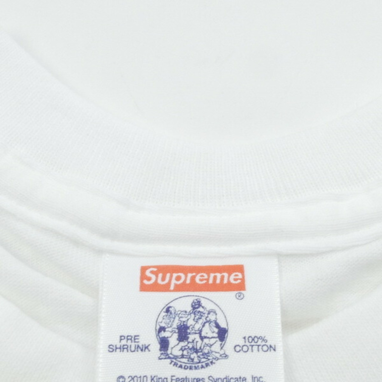 Size【M】 SUPREME シュプリーム ×POPEYE 10AWポパイコラボTシャツ 白  