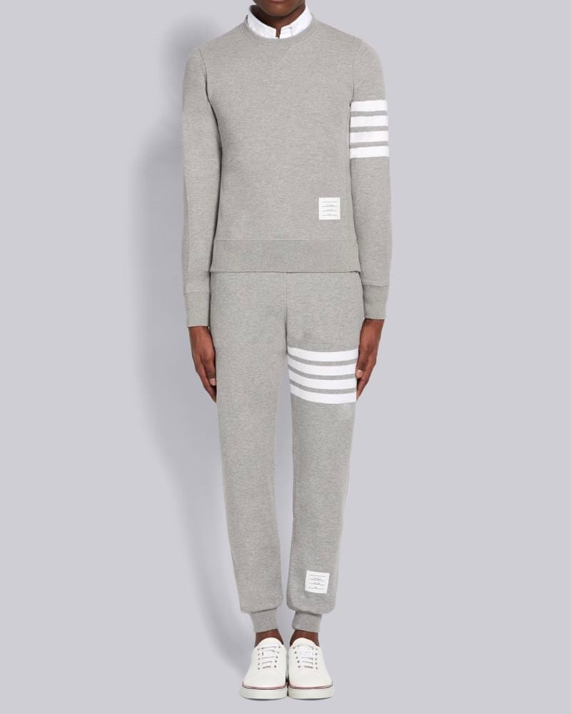 THOM BROWNE スウェットパンツ 4BAR チェック 日本製 THOMBROWNE トム