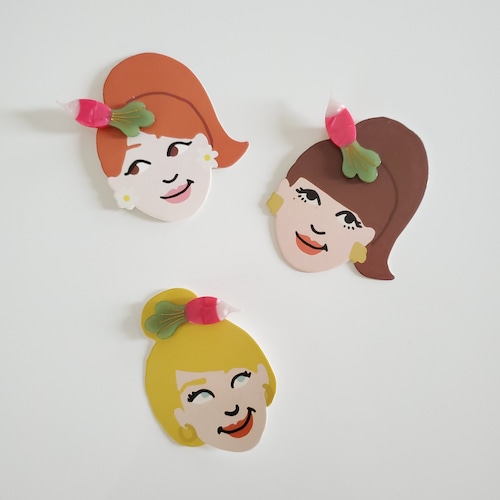 Coucou Suzette − Radish Hair Clip