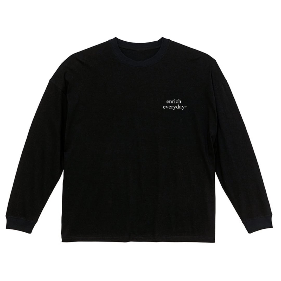 2025年 8月下旬発送予定）予約商品 everyday Long sleeve T₋Shirt 5.6oz／ビッグシルエット ロングスリーブ Tシャツ（1.8インチリブ）