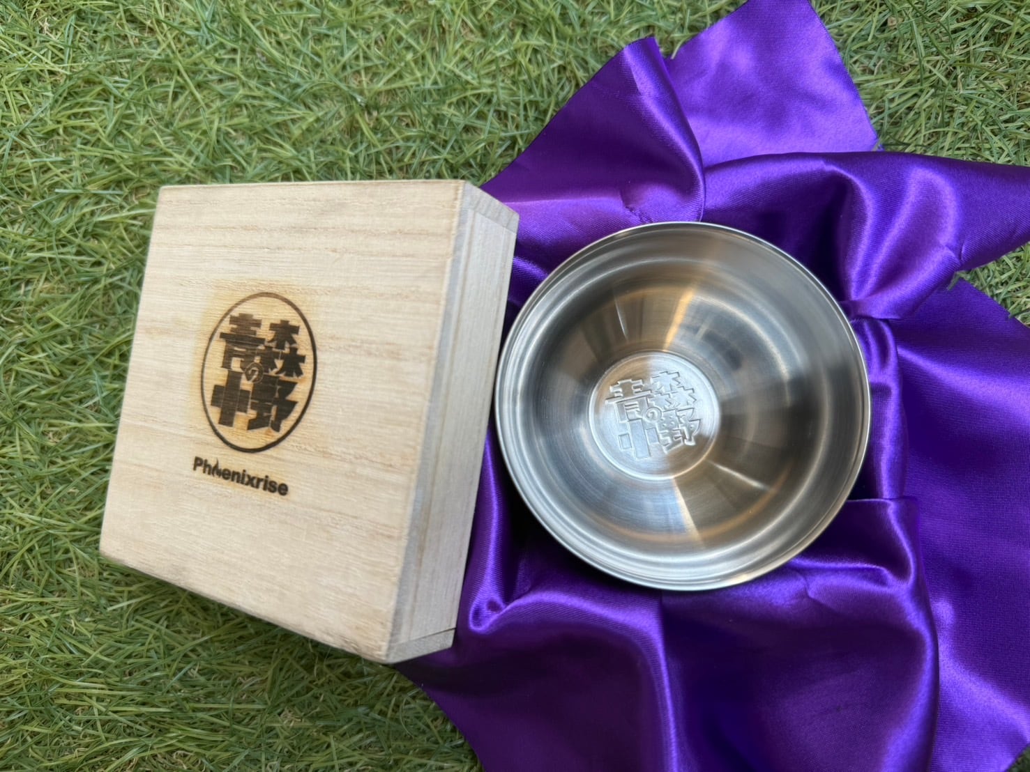 受注生産】ぐい呑み「おのだるま」Phoenixrise製特注！ステンレス