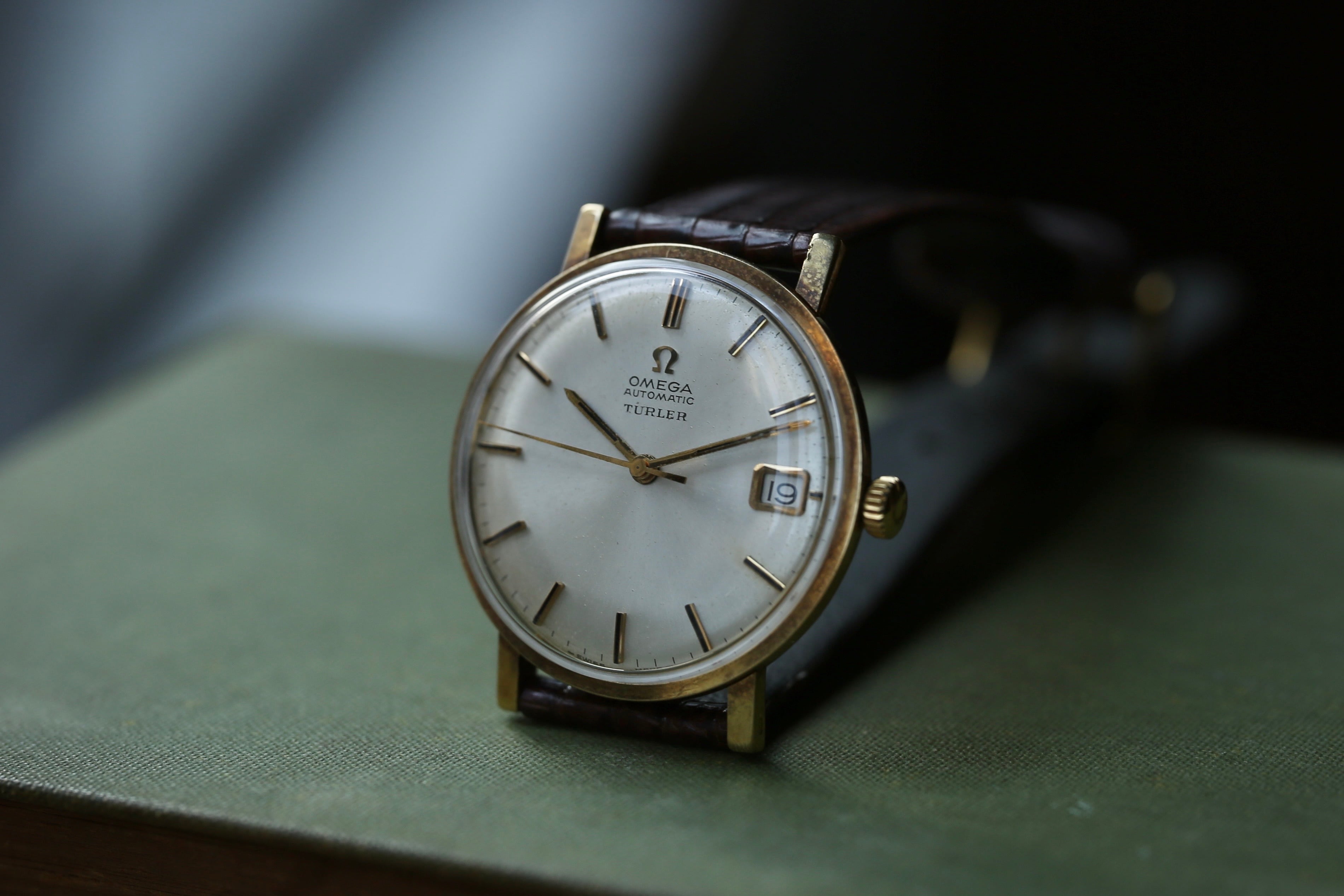 OMEGA】 1965年製 オメガ ノンネーム TURLER(チューラー)別注 18金無垢