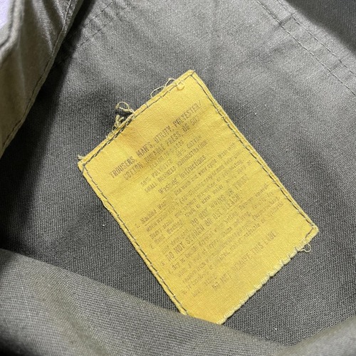 70s アメリカ軍 実物 OG-507 ベイカーパンツ 36 X 29 詳細写真3