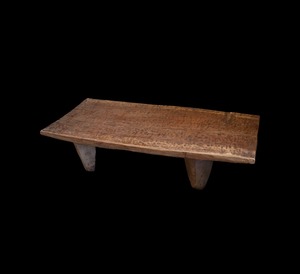 Senufo African Wood Bench / Bed M