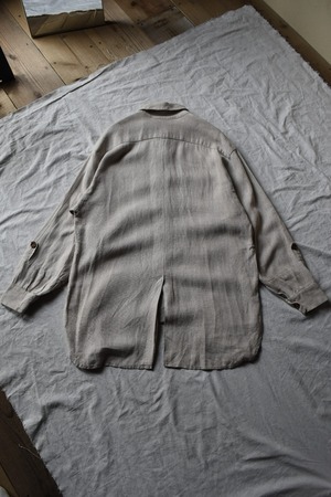 Made in France Grey Linen Jacket