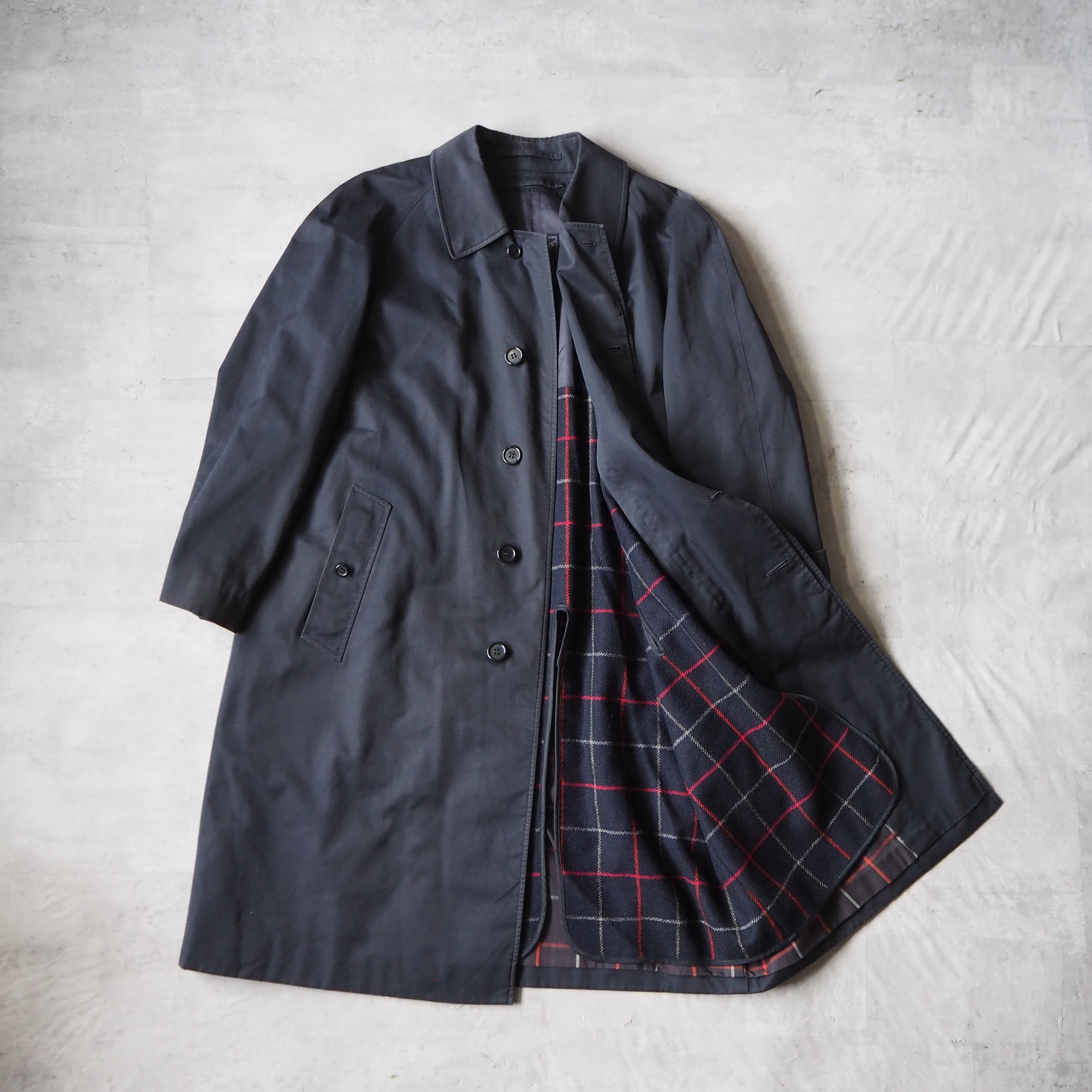 Y2K 美品 Mサイズ STUSSY Nylon Balmacaan Coat