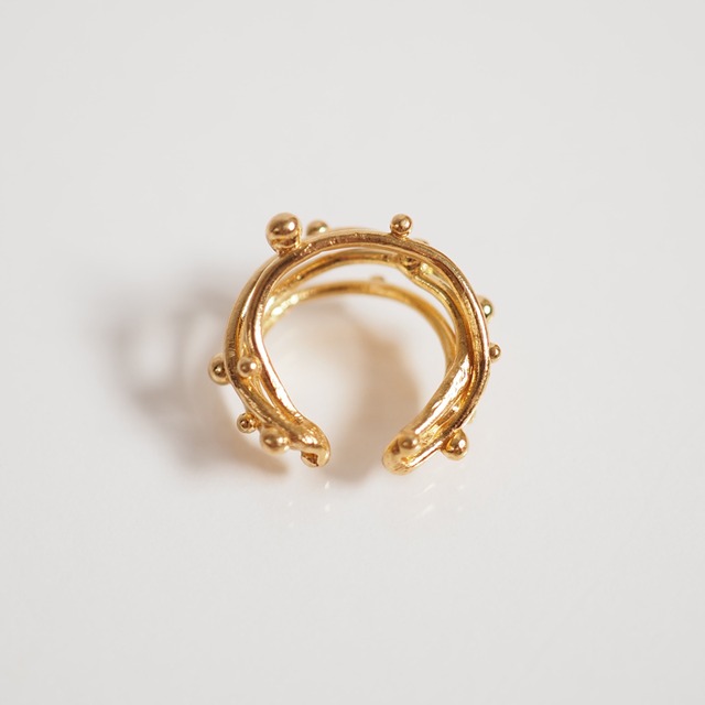 雫のイヤーカフ(gold)