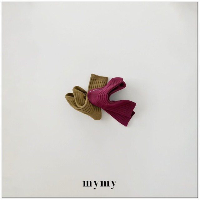 mymy［取寄］stool socks set (2set)