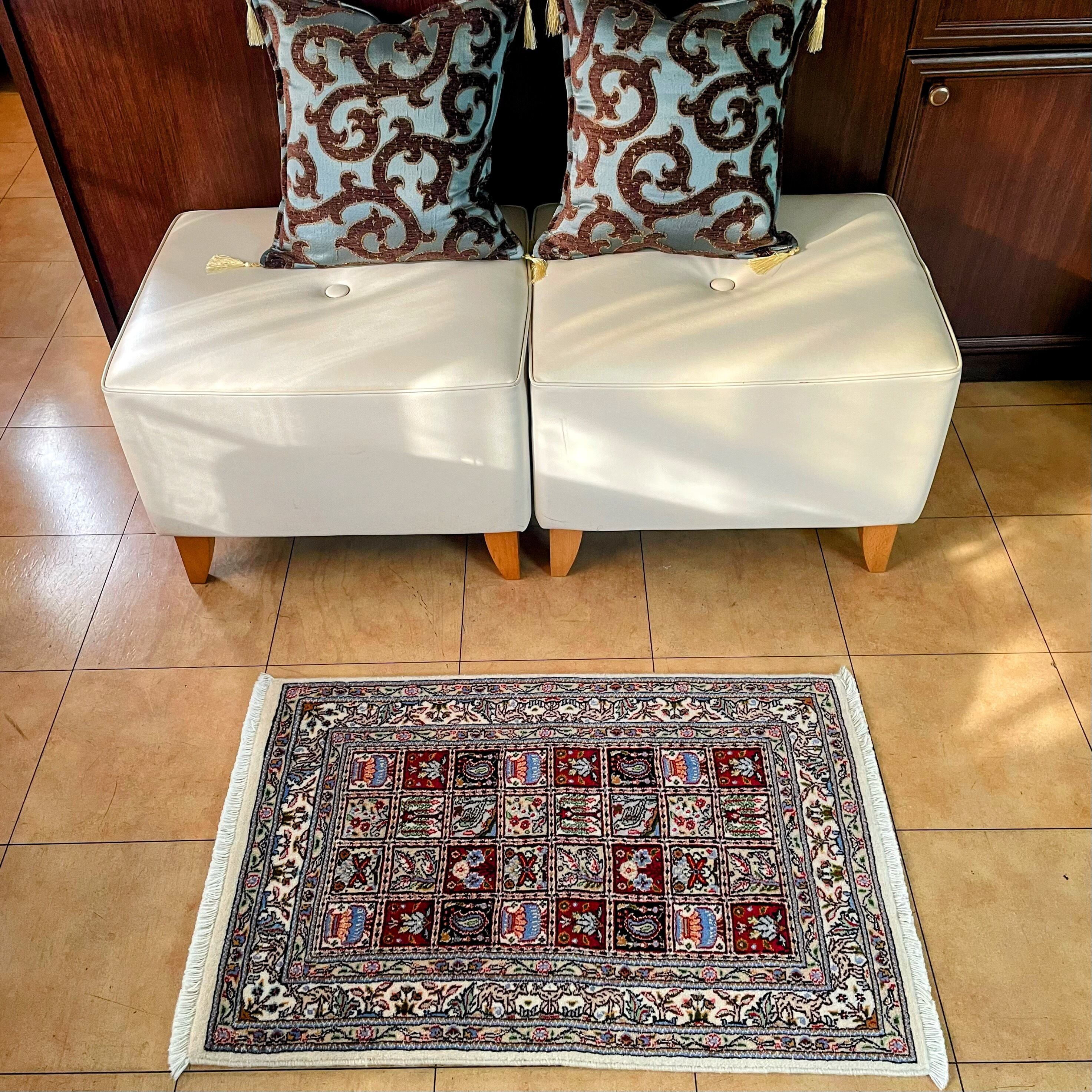 トライバルラグ ハマダン産 本物 ペルシャ絨毯 手織り 直輸入