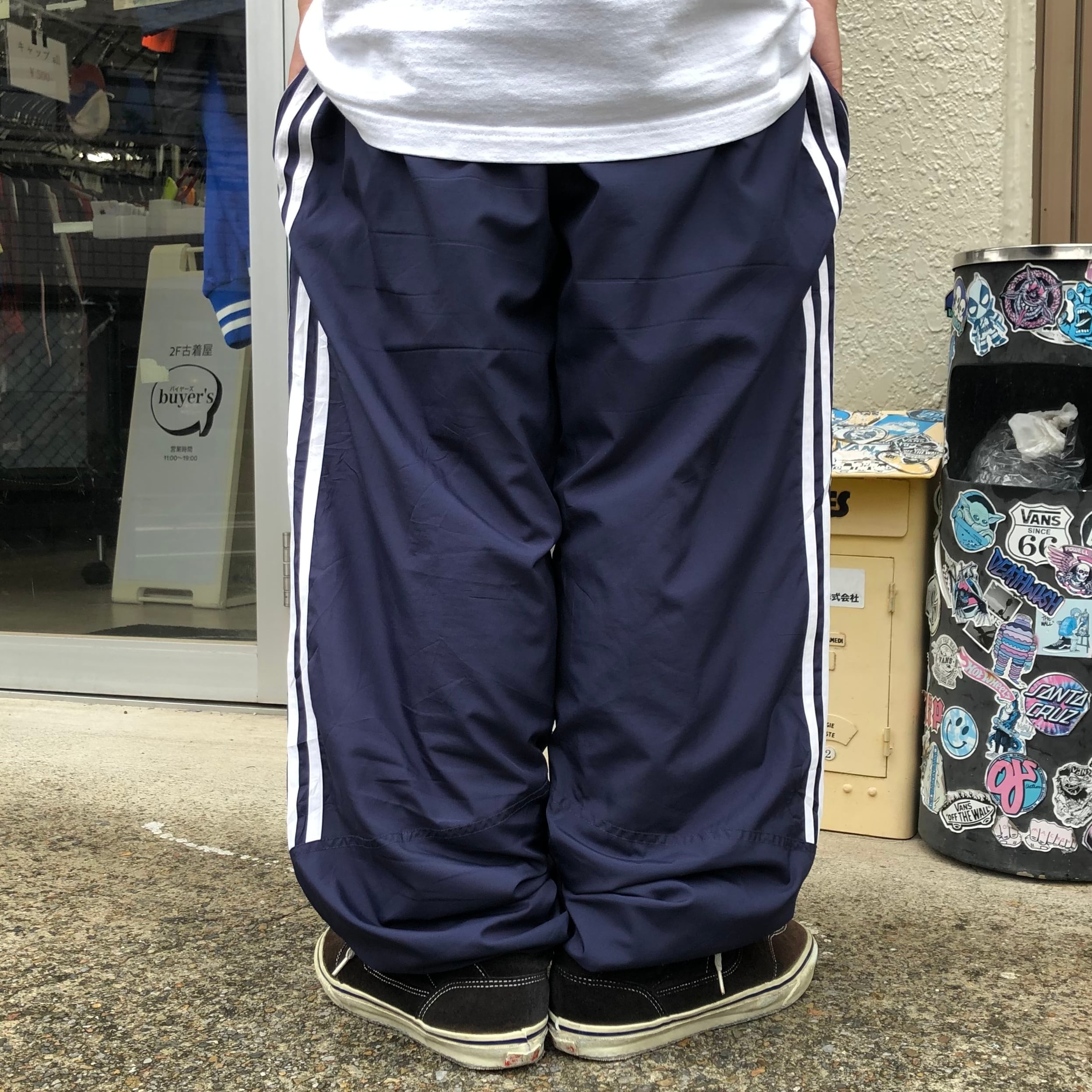 万国旗 90s 00s adidas トラックパンツ ジャージ y2k テック系