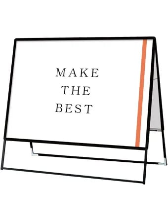 ポスターグリップスタンド看板 屋外用 B0横両面ブラック