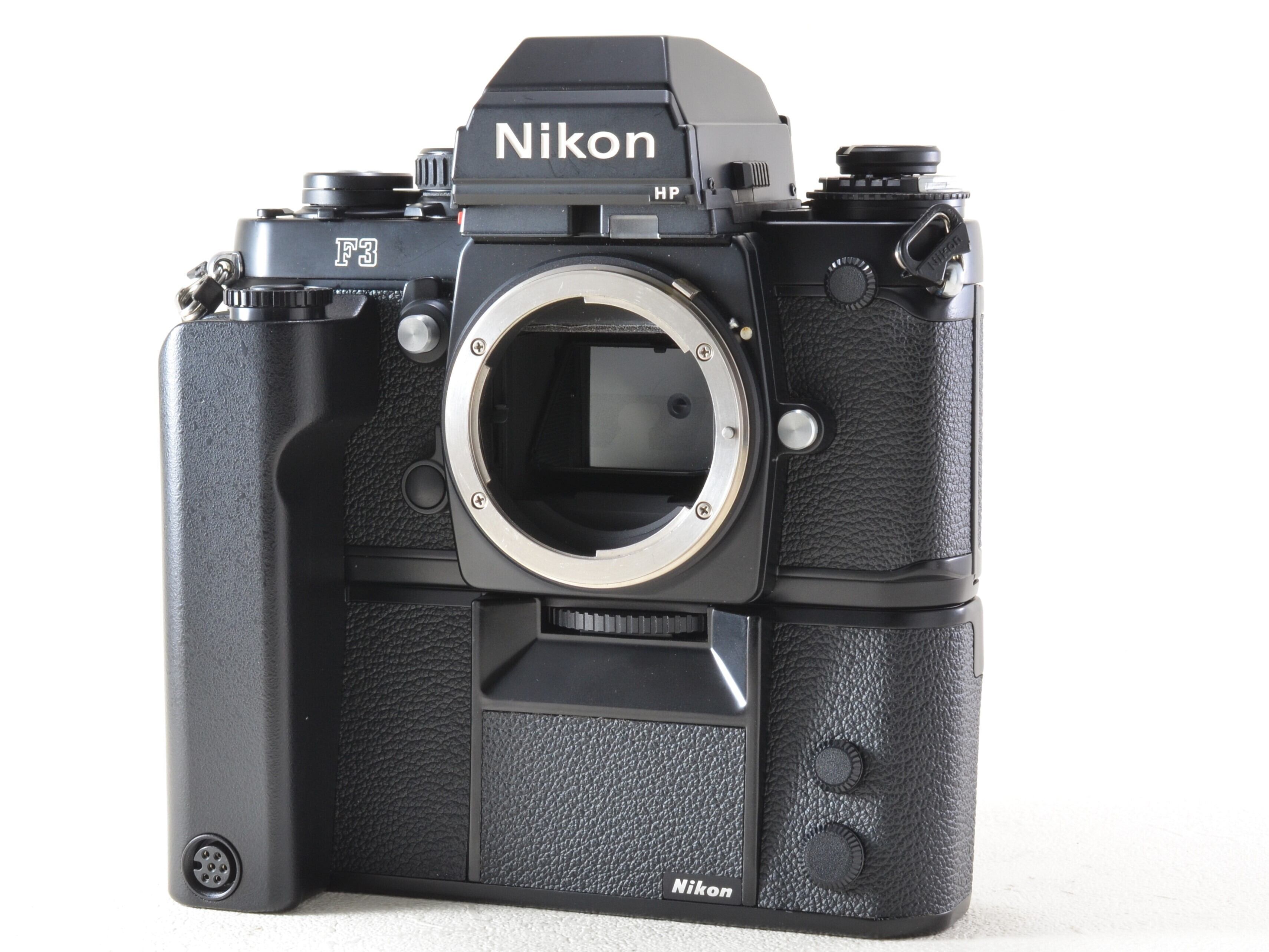 連写サウンドを奏でよう】Nikon F3HP ボディ MD-4 MF-6付 ニコン