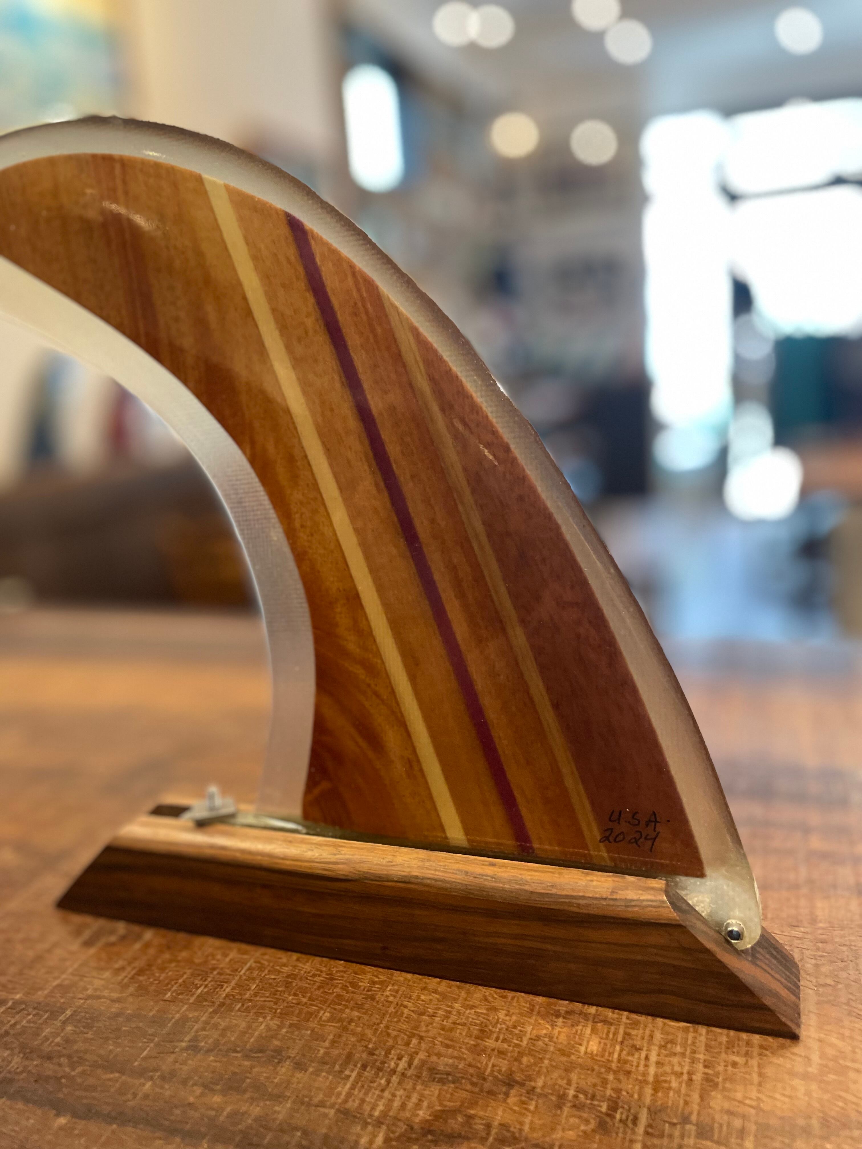 RAINBOW FINレインボーフィン Noserider9.5 WOODロングボード用フィン