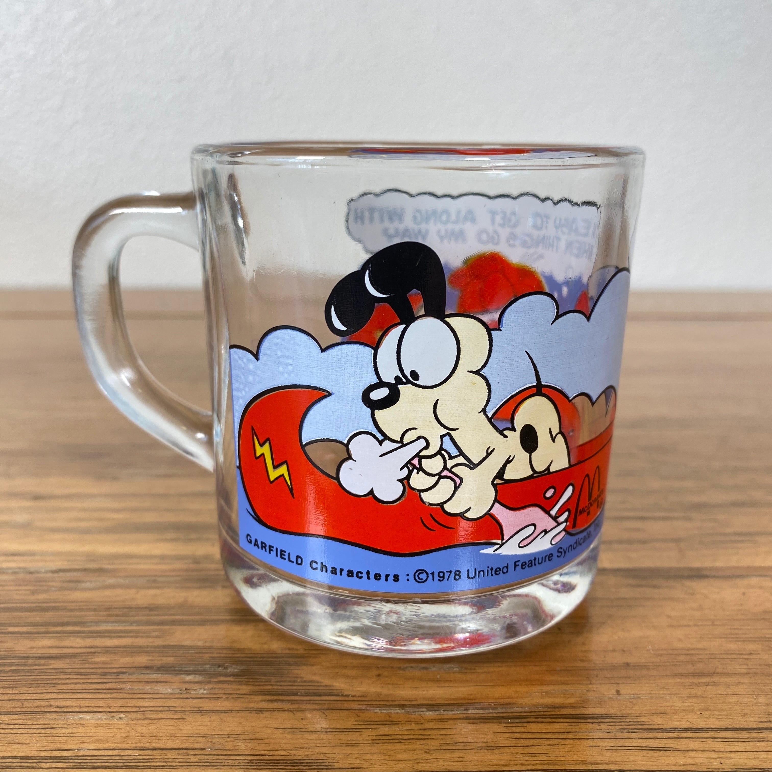 #1039-2【1978年】ビンテージ マグ アメリカ マクドナルド ガーフィールド アドバタイジングマグ