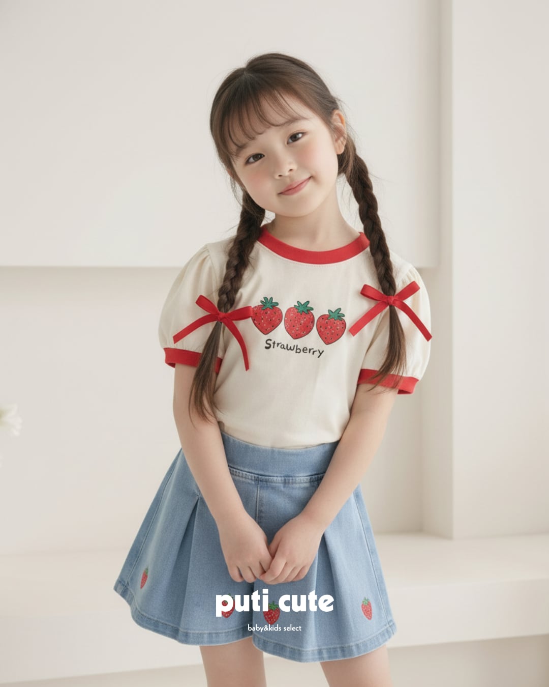 90-140 ꒰ 予約 ꒱ Starwberry T / orange mom ⸝⋆