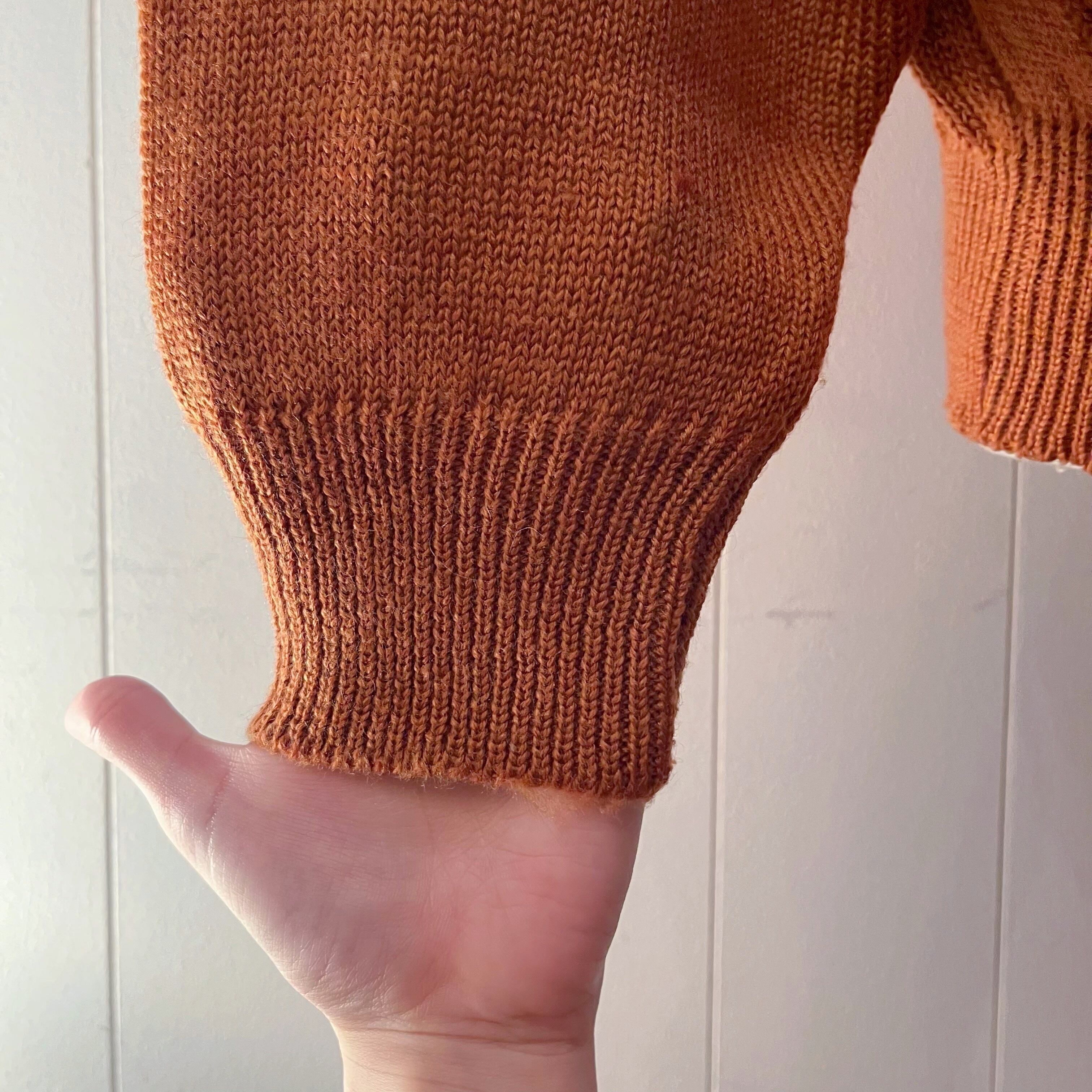 dog embroidery corduroy collar knit