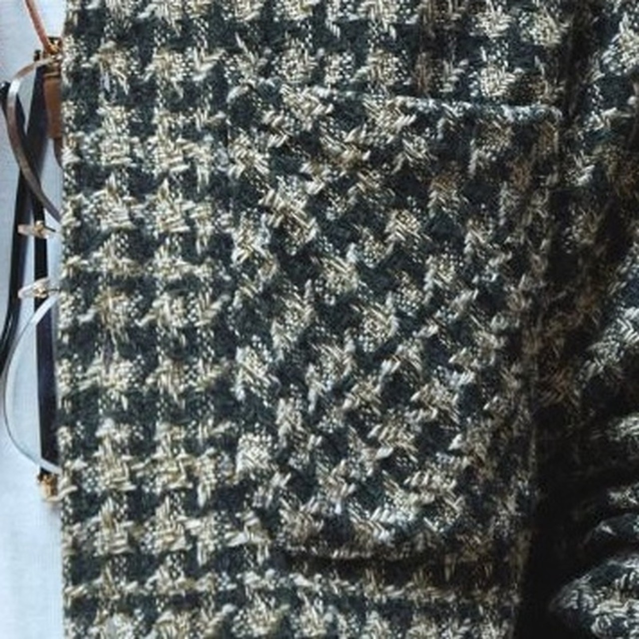 Long Sleeve Shirt Color Patch Pocket Hip Length Shirt ◇2color H0895