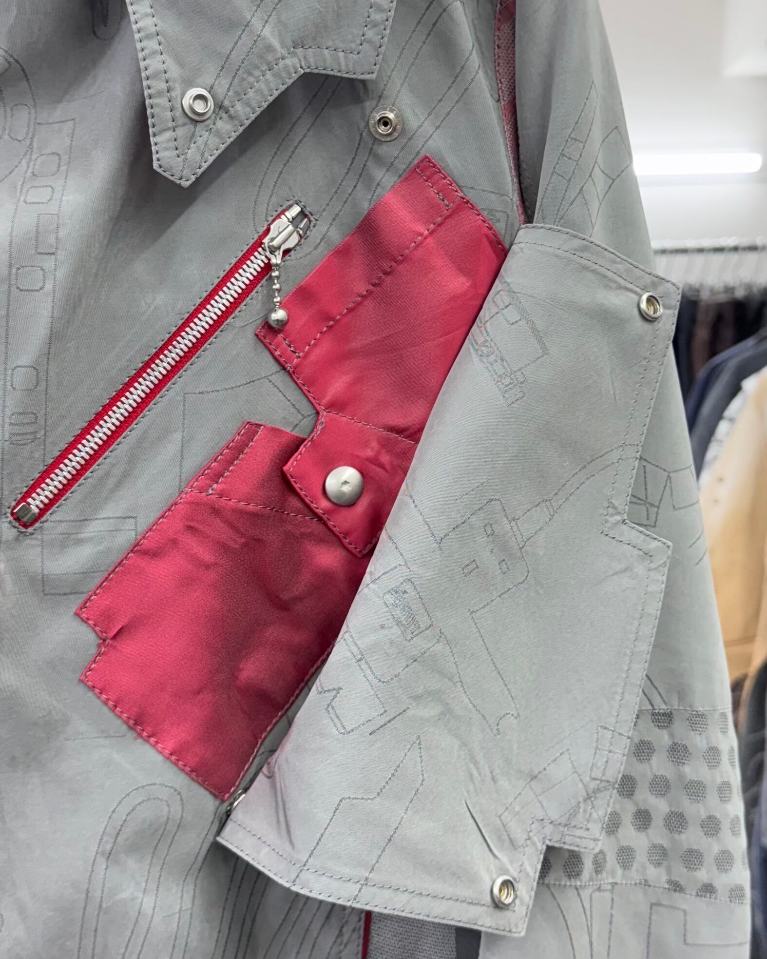 SS2008 ISSEY MIYAKE A-POC X DYSON BIKER JACKET | ZSC