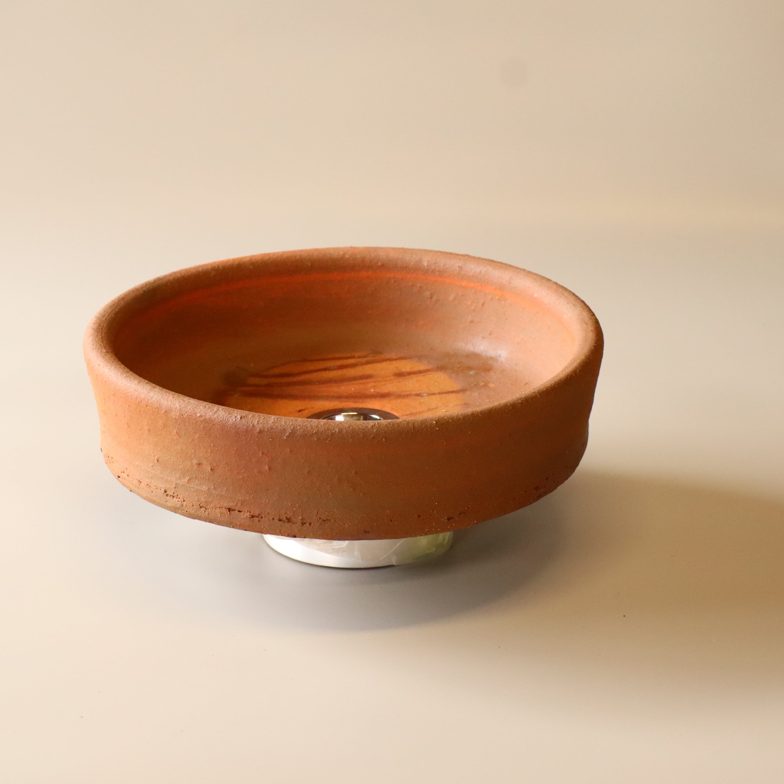 備前焼 洗面鉢 洗面ボウル 手洗い鉢 平鉢タイプ その1 盆栽鉢としても