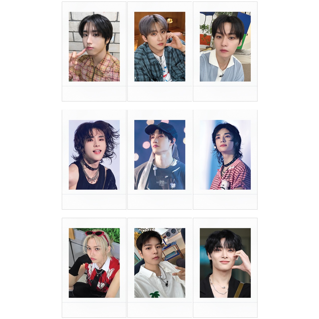 K-STAR リアルセット Stray Kids【ストレイキッズ 02】4Cut Photo 