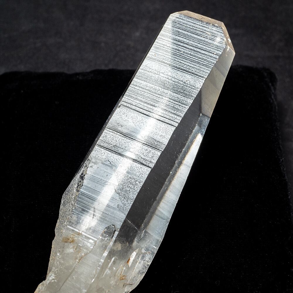 レムリアンシード 水晶 原石 ポイント レムリアン水晶 長さ125mm